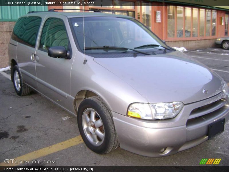 Natural Beige Metallic / Mocha 2001 Nissan Quest SE