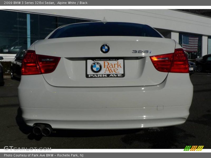 Alpine White / Black 2009 BMW 3 Series 328xi Sedan