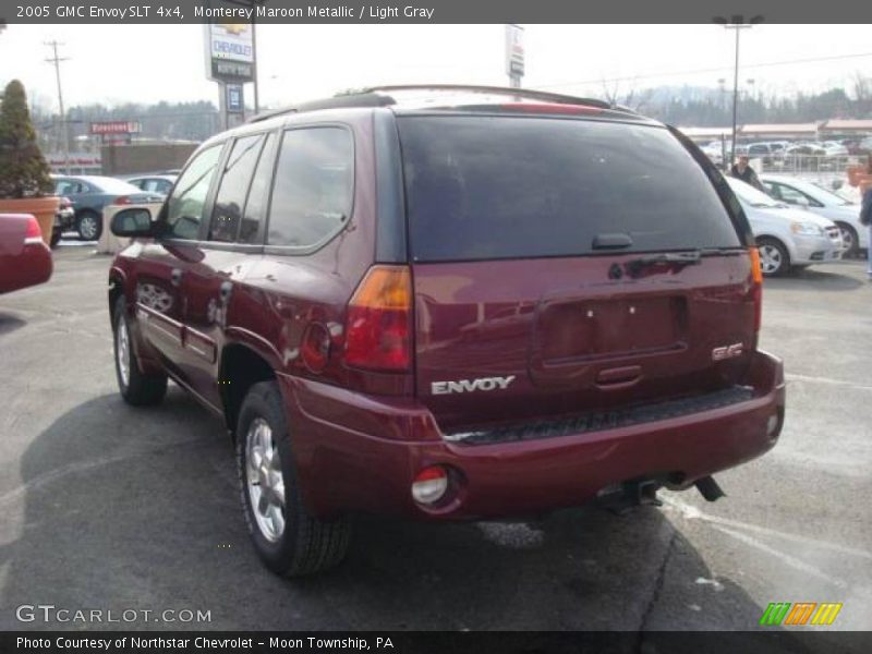 Monterey Maroon Metallic / Light Gray 2005 GMC Envoy SLT 4x4