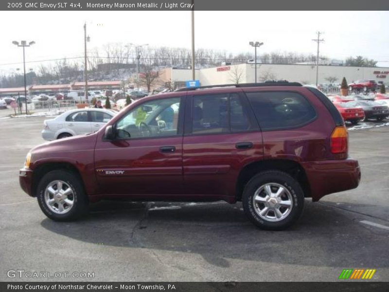 Monterey Maroon Metallic / Light Gray 2005 GMC Envoy SLT 4x4