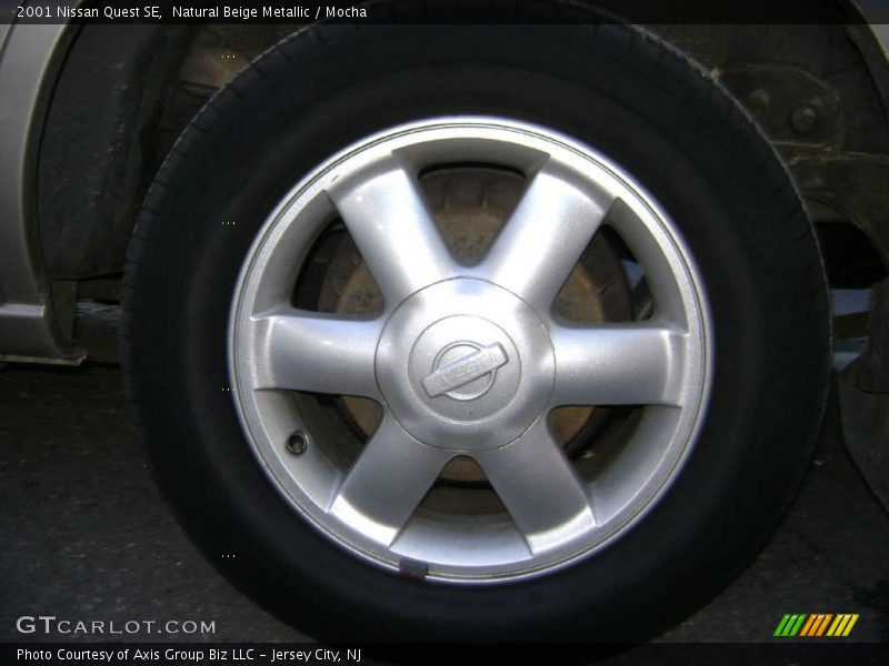 Natural Beige Metallic / Mocha 2001 Nissan Quest SE
