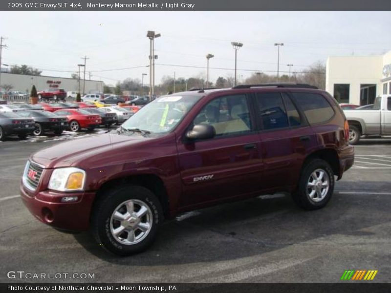 Monterey Maroon Metallic / Light Gray 2005 GMC Envoy SLT 4x4