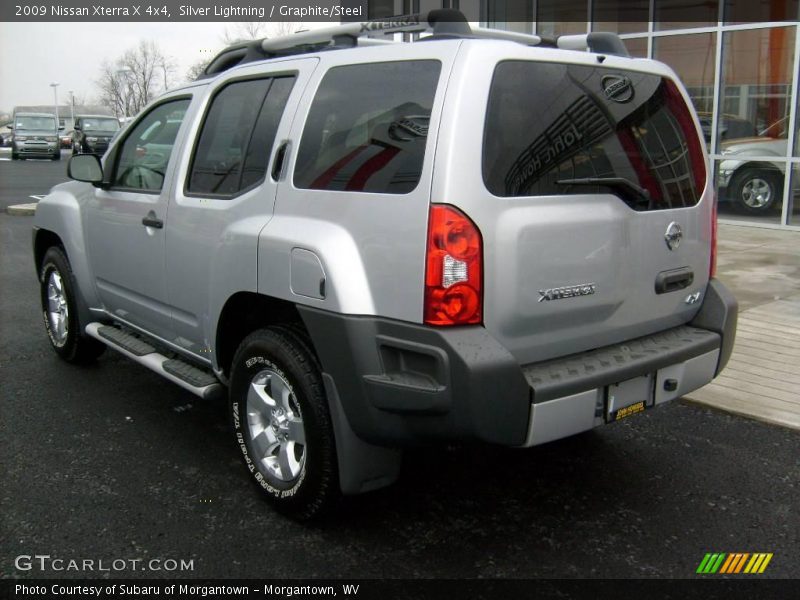 Silver Lightning / Graphite/Steel 2009 Nissan Xterra X 4x4
