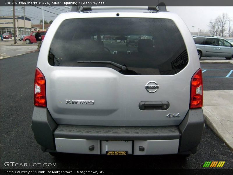 Silver Lightning / Graphite/Steel 2009 Nissan Xterra X 4x4