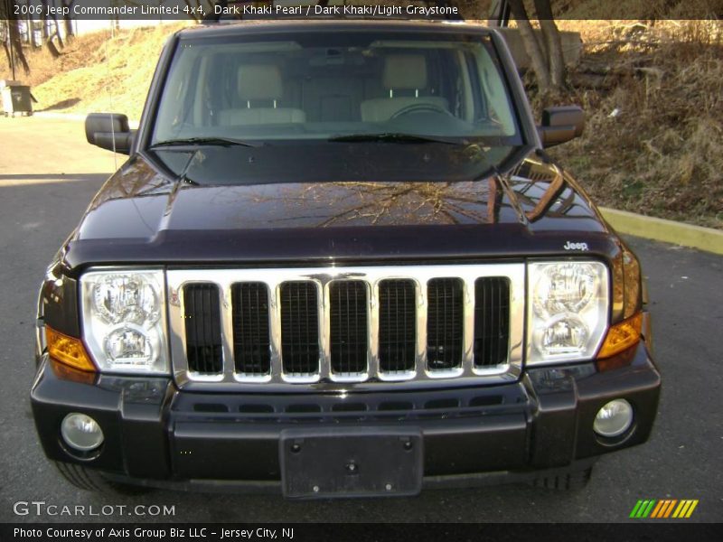 Dark Khaki Pearl / Dark Khaki/Light Graystone 2006 Jeep Commander Limited 4x4