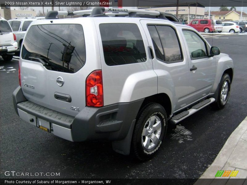 Silver Lightning / Graphite/Steel 2009 Nissan Xterra X 4x4