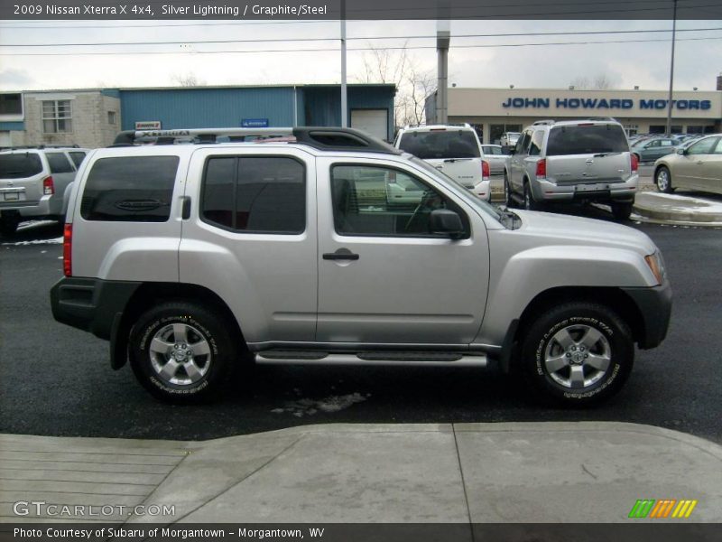 Silver Lightning / Graphite/Steel 2009 Nissan Xterra X 4x4