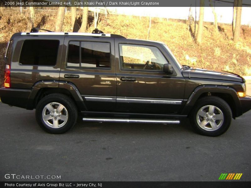 Dark Khaki Pearl / Dark Khaki/Light Graystone 2006 Jeep Commander Limited 4x4