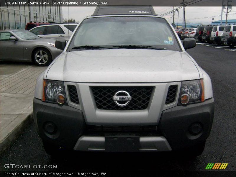 Silver Lightning / Graphite/Steel 2009 Nissan Xterra X 4x4