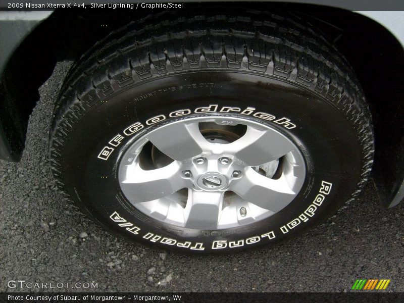 Silver Lightning / Graphite/Steel 2009 Nissan Xterra X 4x4