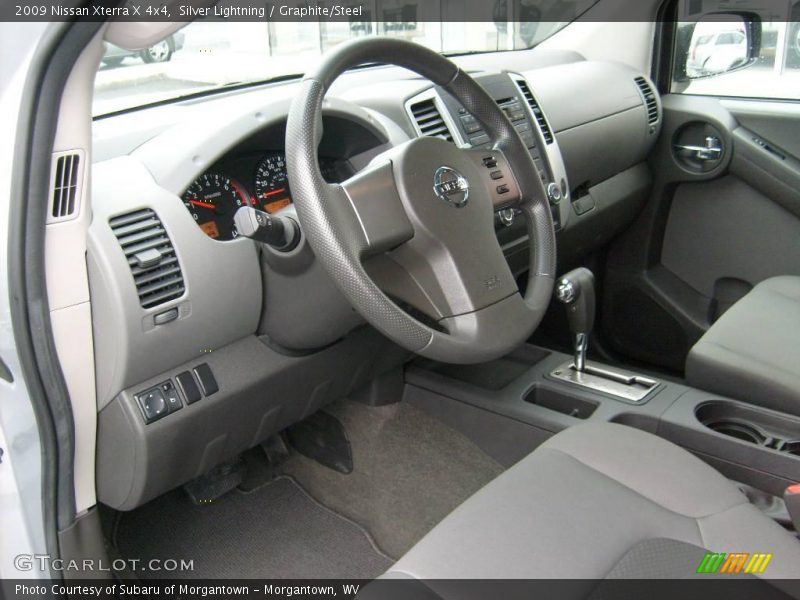 Silver Lightning / Graphite/Steel 2009 Nissan Xterra X 4x4
