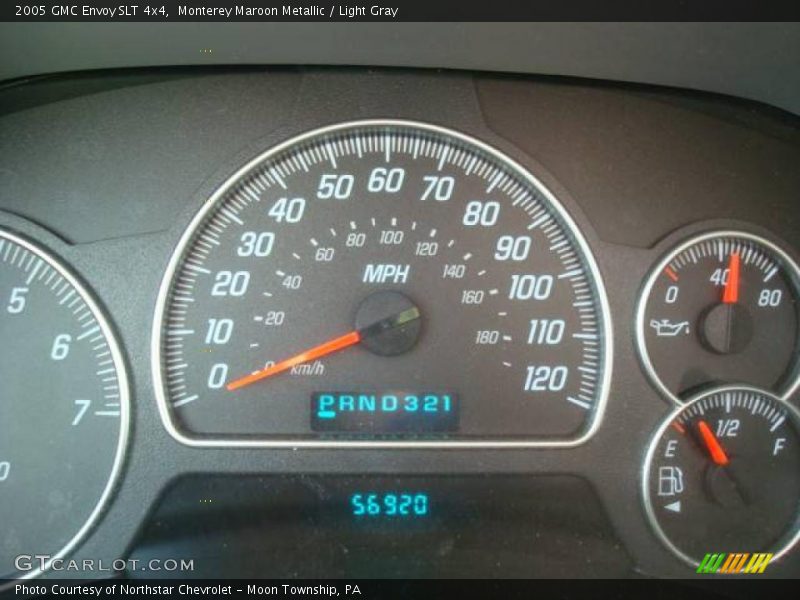 Monterey Maroon Metallic / Light Gray 2005 GMC Envoy SLT 4x4