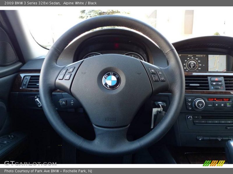 Alpine White / Black 2009 BMW 3 Series 328xi Sedan