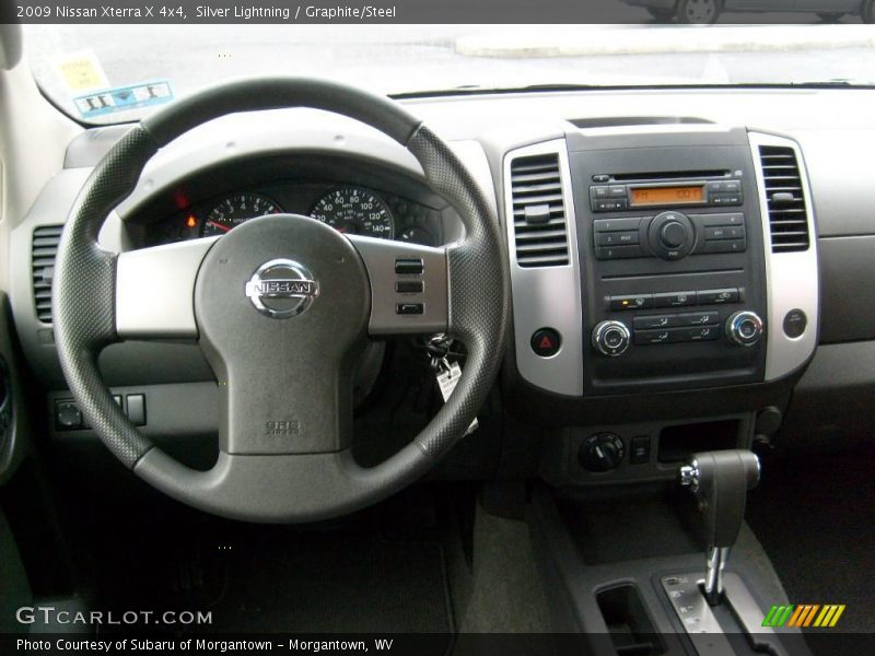 Silver Lightning / Graphite/Steel 2009 Nissan Xterra X 4x4