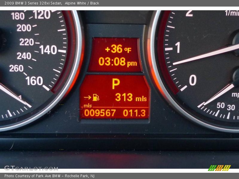 Alpine White / Black 2009 BMW 3 Series 328xi Sedan