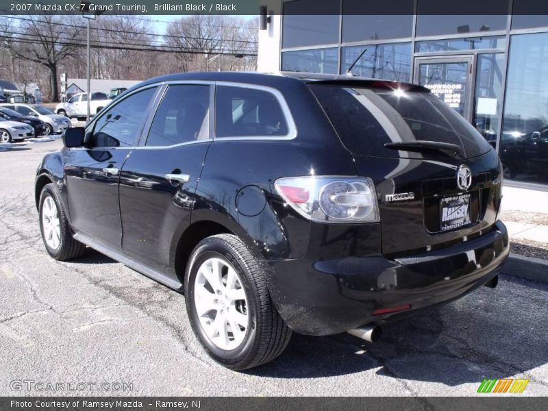 Brilliant Black / Black 2007 Mazda CX-7 Grand Touring