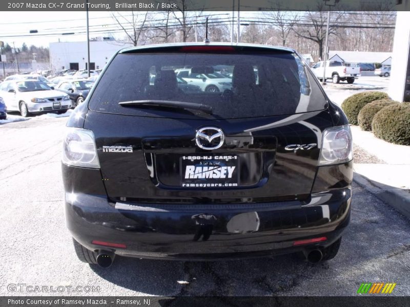 Brilliant Black / Black 2007 Mazda CX-7 Grand Touring