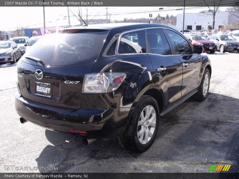 Brilliant Black / Black 2007 Mazda CX-7 Grand Touring