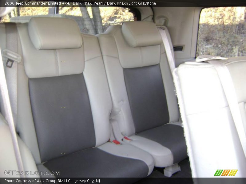 Dark Khaki Pearl / Dark Khaki/Light Graystone 2006 Jeep Commander Limited 4x4