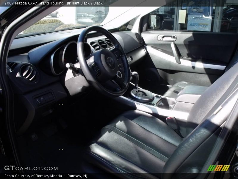 Brilliant Black / Black 2007 Mazda CX-7 Grand Touring
