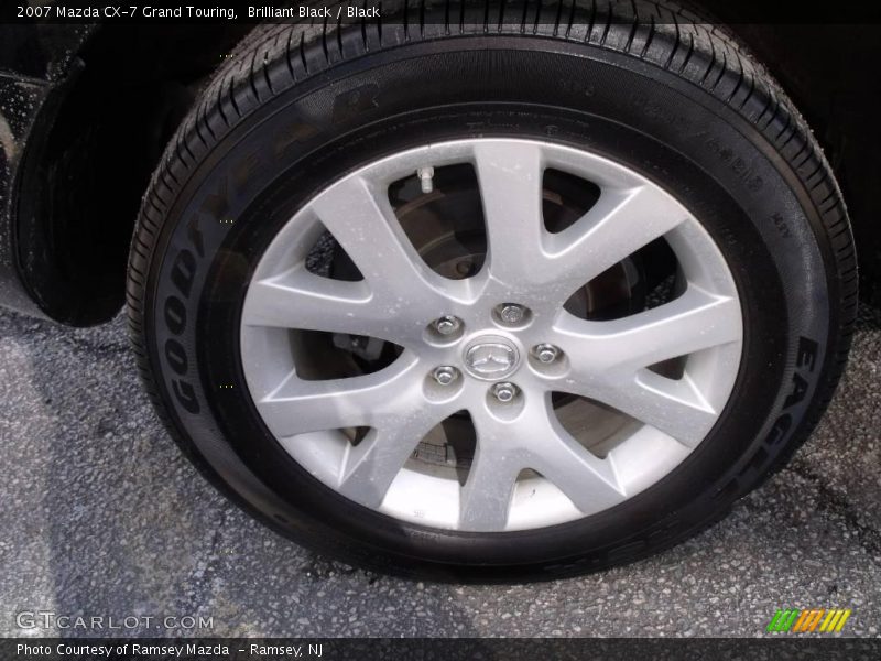 Brilliant Black / Black 2007 Mazda CX-7 Grand Touring
