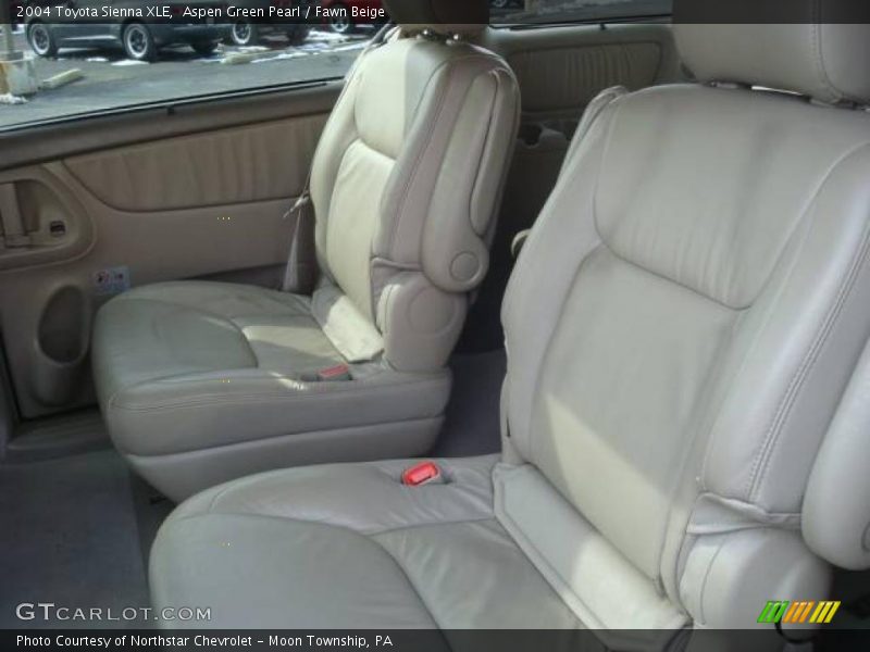 Aspen Green Pearl / Fawn Beige 2004 Toyota Sienna XLE