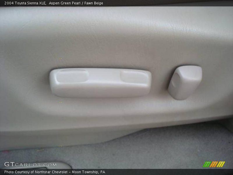 Aspen Green Pearl / Fawn Beige 2004 Toyota Sienna XLE