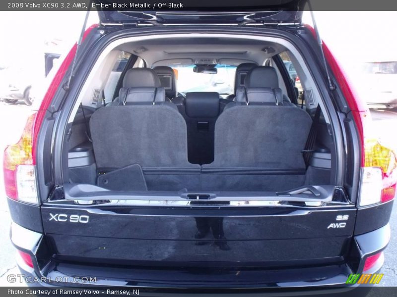 Ember Black Metallic / Off Black 2008 Volvo XC90 3.2 AWD
