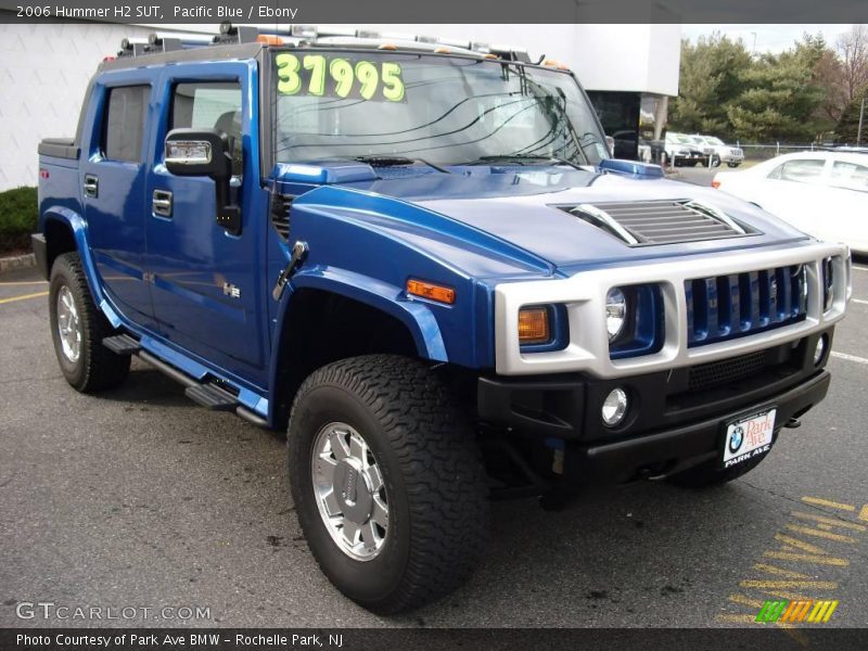 Pacific Blue / Ebony 2006 Hummer H2 SUT