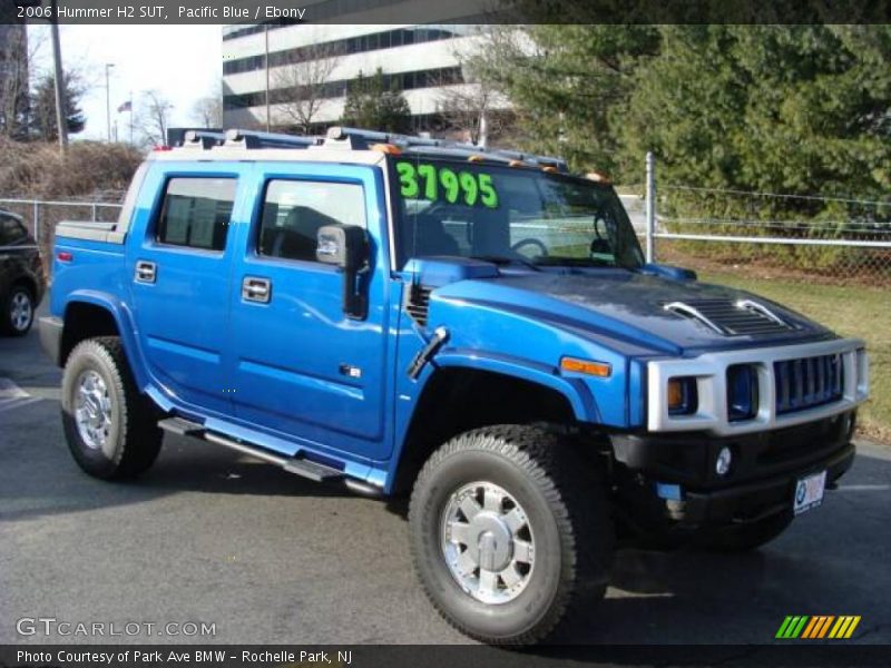 Pacific Blue / Ebony 2006 Hummer H2 SUT