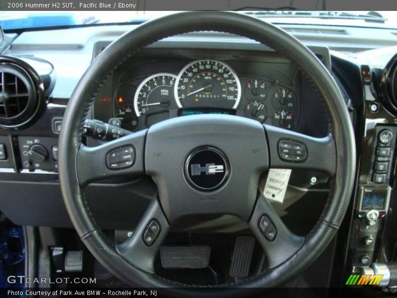 Pacific Blue / Ebony 2006 Hummer H2 SUT