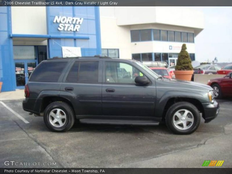 Dark Gray Metallic / Light Gray 2006 Chevrolet TrailBlazer LS 4x4