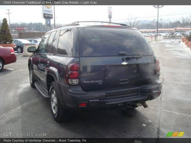 Dark Gray Metallic / Light Gray 2006 Chevrolet TrailBlazer LS 4x4