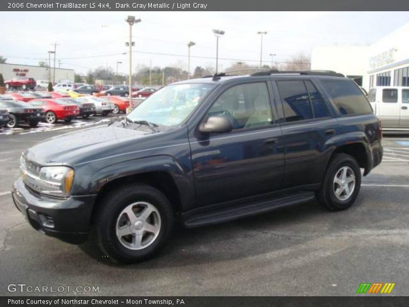Dark Gray Metallic / Light Gray 2006 Chevrolet TrailBlazer LS 4x4