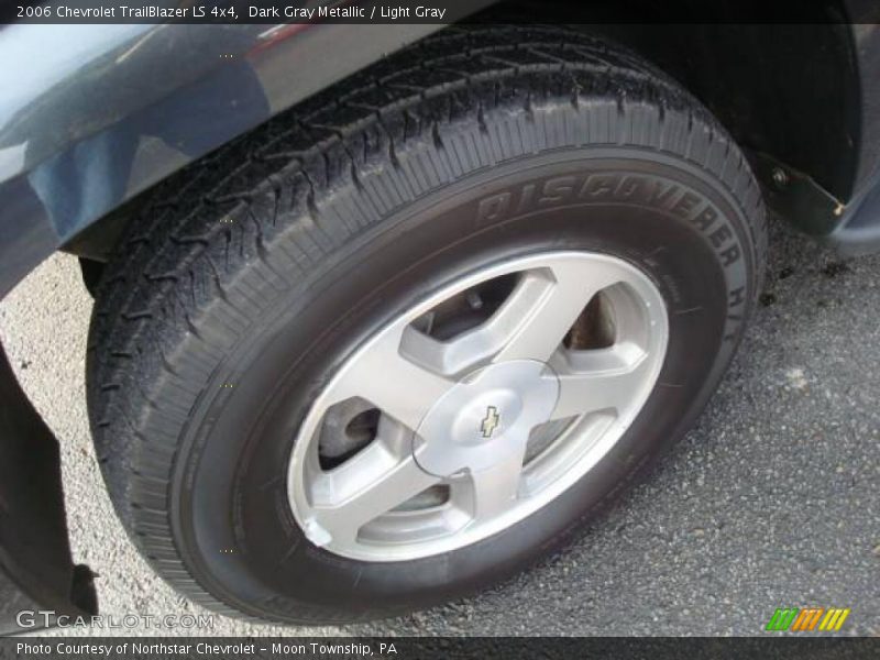 Dark Gray Metallic / Light Gray 2006 Chevrolet TrailBlazer LS 4x4
