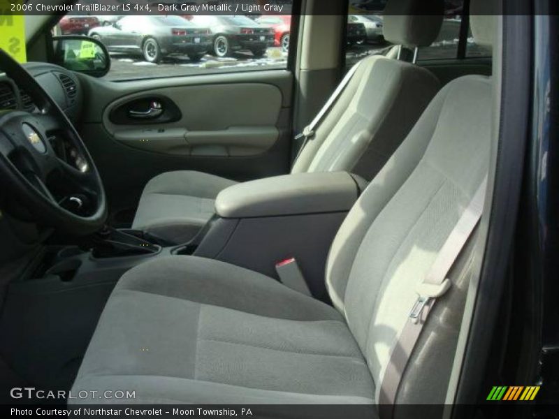 Dark Gray Metallic / Light Gray 2006 Chevrolet TrailBlazer LS 4x4