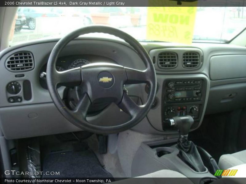 Dark Gray Metallic / Light Gray 2006 Chevrolet TrailBlazer LS 4x4