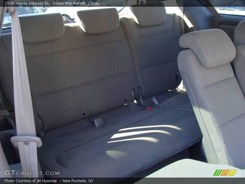 Ocean Mist Metallic / Gray 2008 Honda Odyssey EX