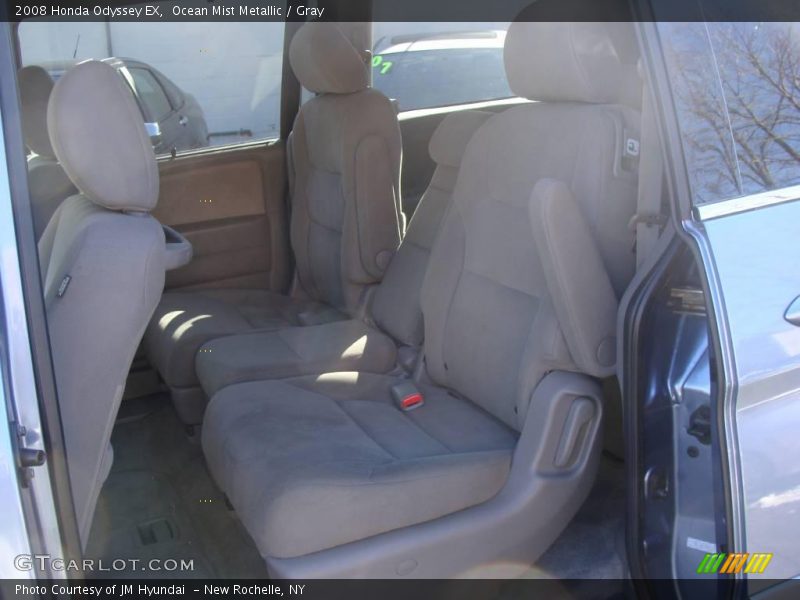 Ocean Mist Metallic / Gray 2008 Honda Odyssey EX