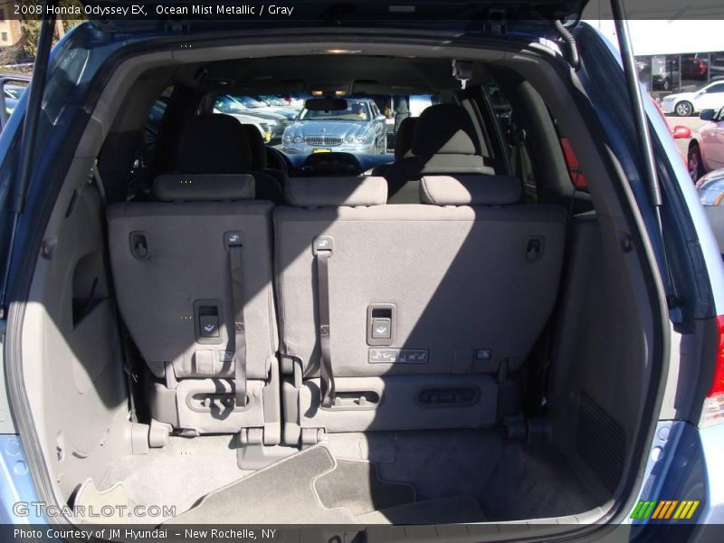 Ocean Mist Metallic / Gray 2008 Honda Odyssey EX