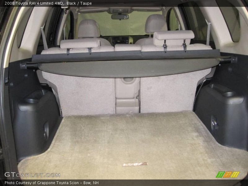 Black / Taupe 2008 Toyota RAV4 Limited 4WD