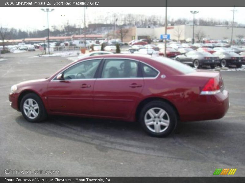 Sport Red Metallic / Gray 2006 Chevrolet Impala LS
