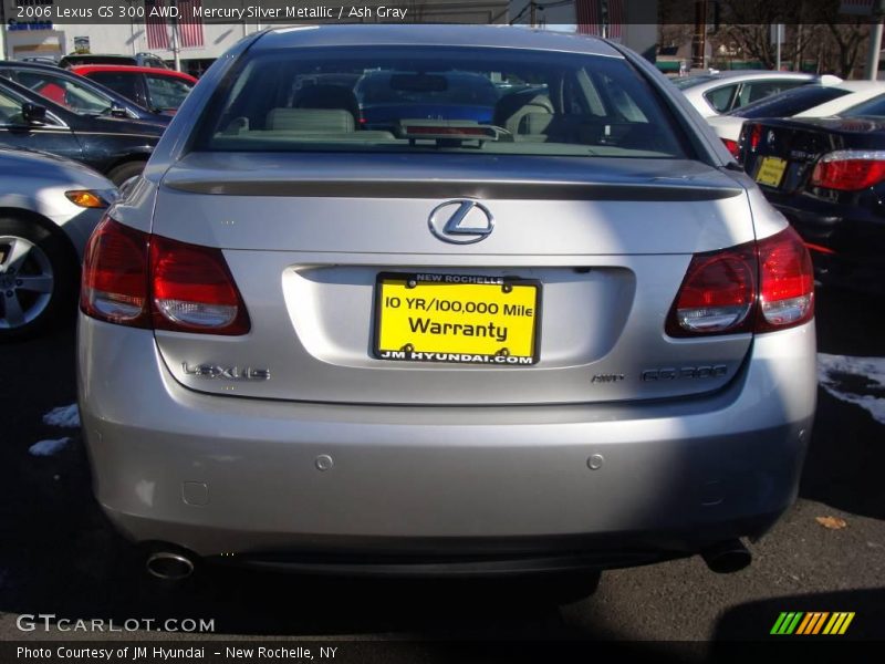 Mercury Silver Metallic / Ash Gray 2006 Lexus GS 300 AWD