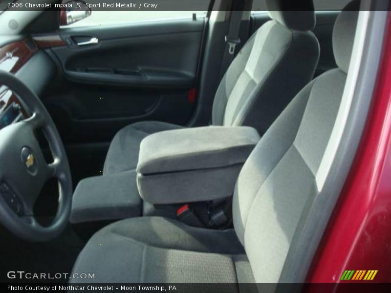 Sport Red Metallic / Gray 2006 Chevrolet Impala LS