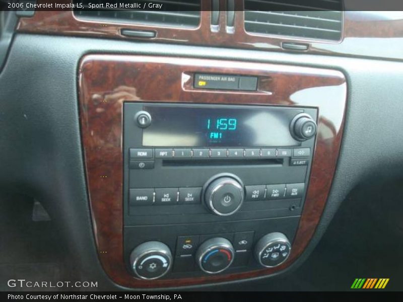 Sport Red Metallic / Gray 2006 Chevrolet Impala LS
