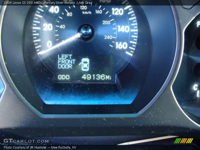 Mercury Silver Metallic / Ash Gray 2006 Lexus GS 300 AWD