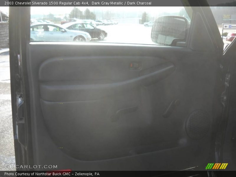 Dark Gray Metallic / Dark Charcoal 2003 Chevrolet Silverado 1500 Regular Cab 4x4