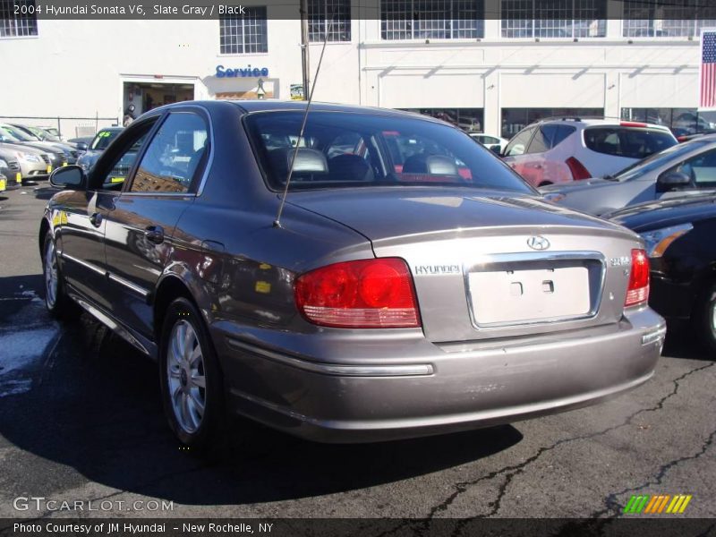 Slate Gray / Black 2004 Hyundai Sonata V6