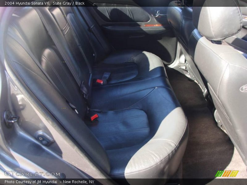 Slate Gray / Black 2004 Hyundai Sonata V6