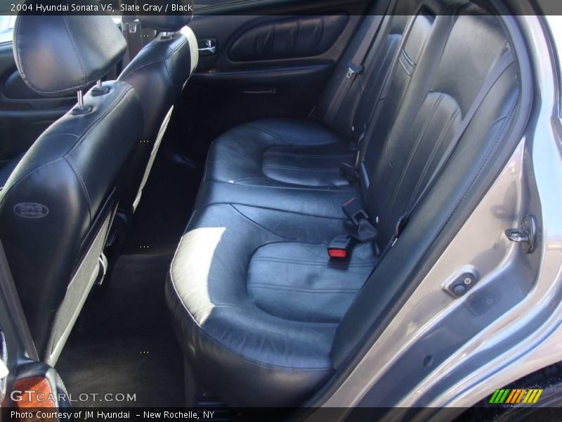 Slate Gray / Black 2004 Hyundai Sonata V6
